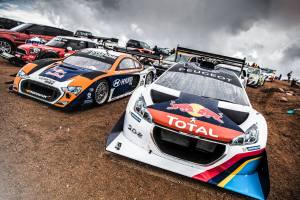 Rhys Millen (Hyundai) et Sébastien Loeb (Peugeot)