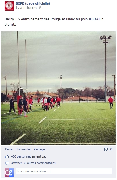 Culture Sport Derby Basque entrainement BO