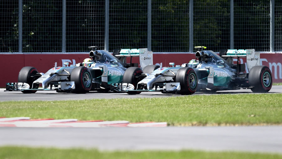 Hamilton et Rosberg, le duel