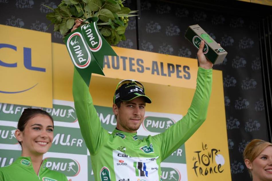 Culture Sport maillot vert Peter Sagan