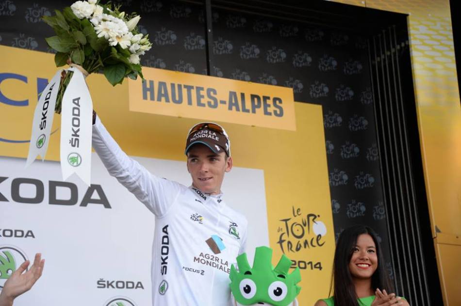 Culture Sport maillot blanc Romain Bardet