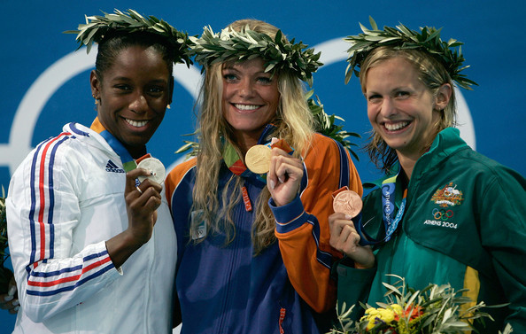 Culture Sport Malia Metella Athènes 2004 Inge de Bruijn Lisbeth Lenton