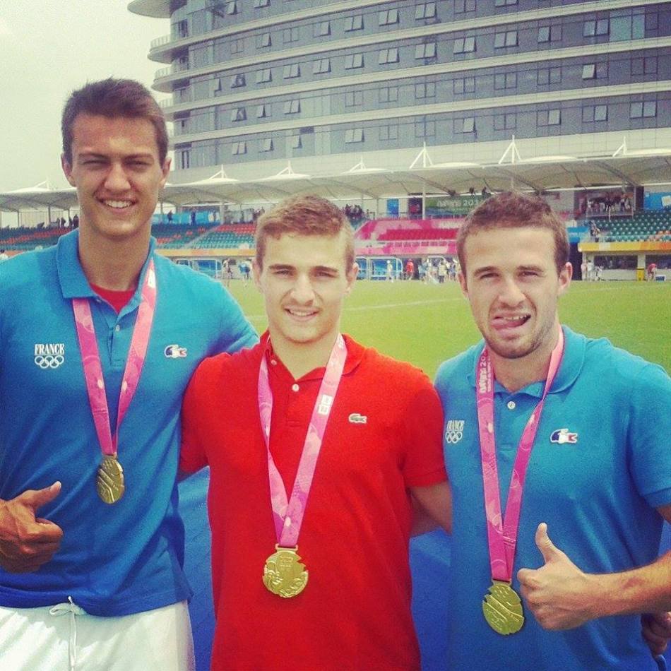 Culture Sport Alexandre Roumat Alex Arraté et Martin Laveau JOJ