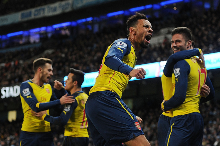 Le Français laisse éclater sa joie