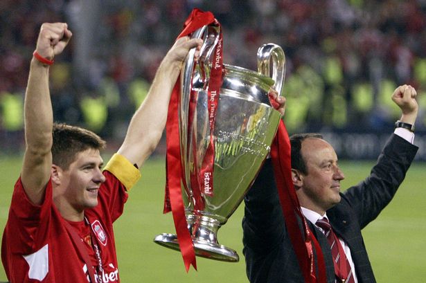 cultureSPORT Steven Gerrard et Rafael Benitez