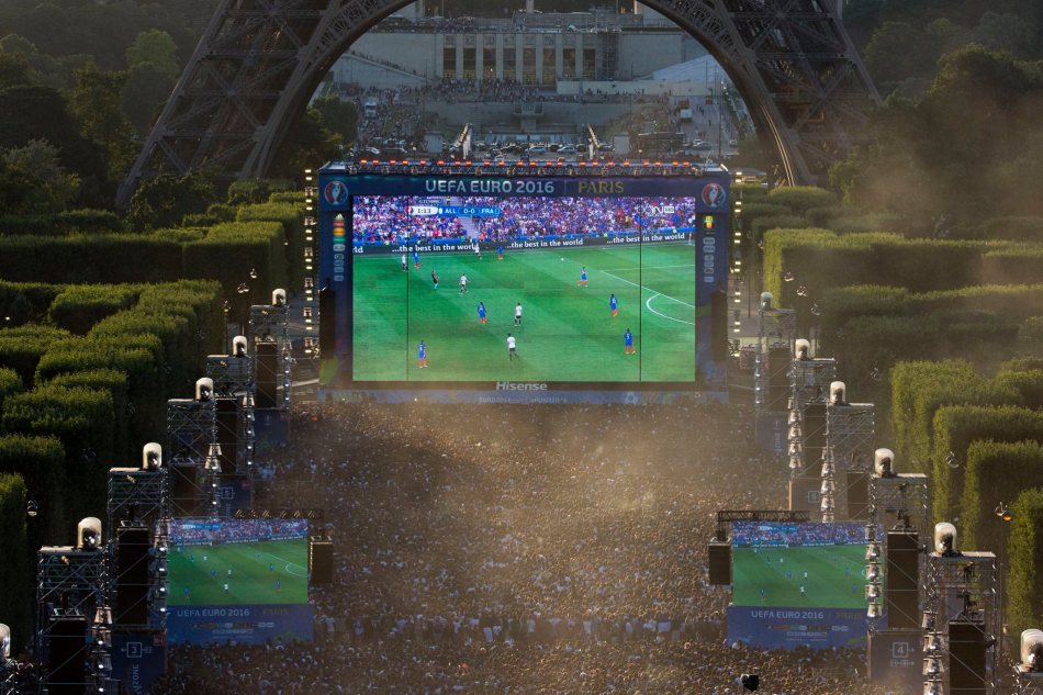 cultureSPORT Euro 2016 fan zone Paris