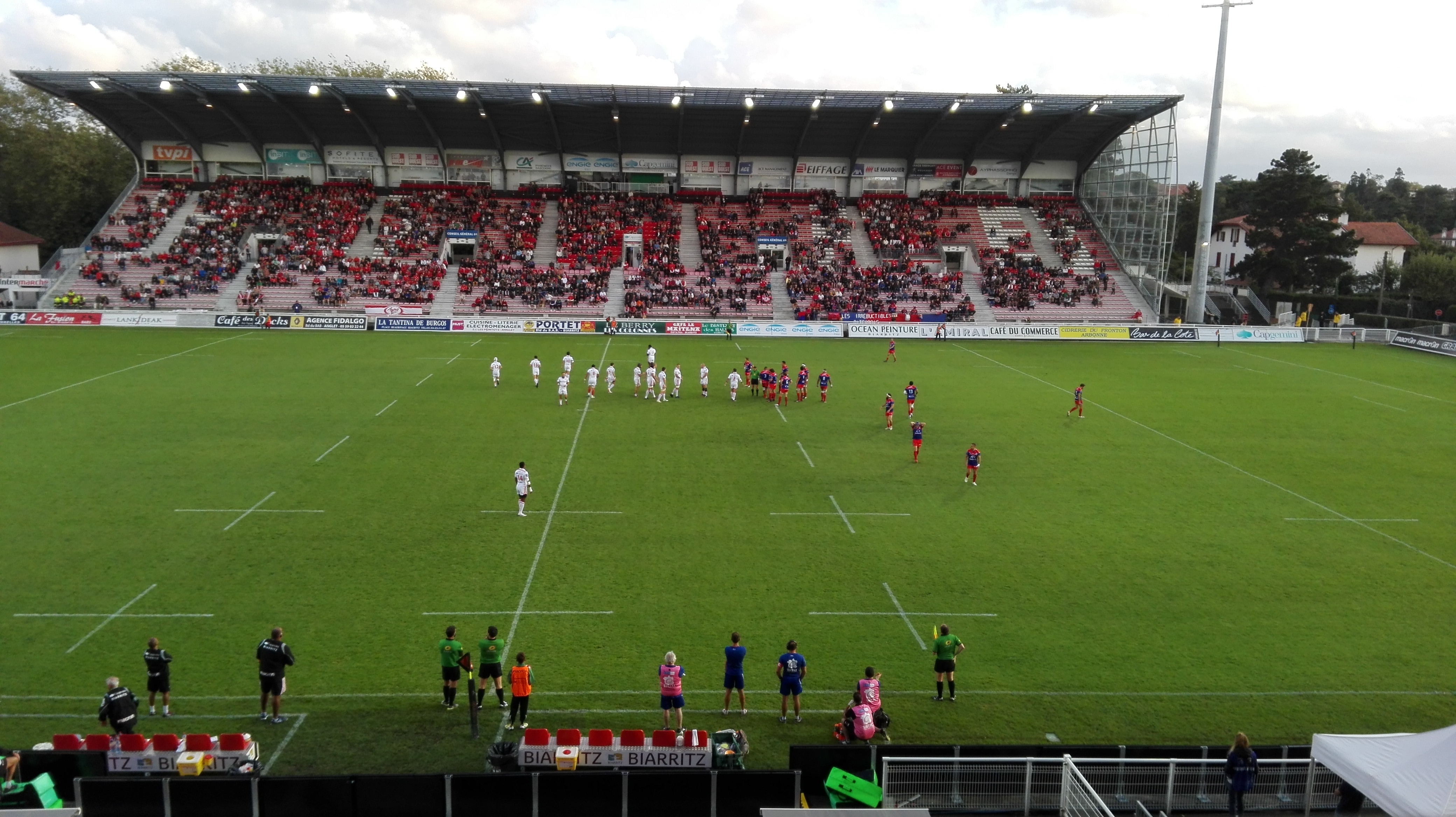 Mêlée en préparation